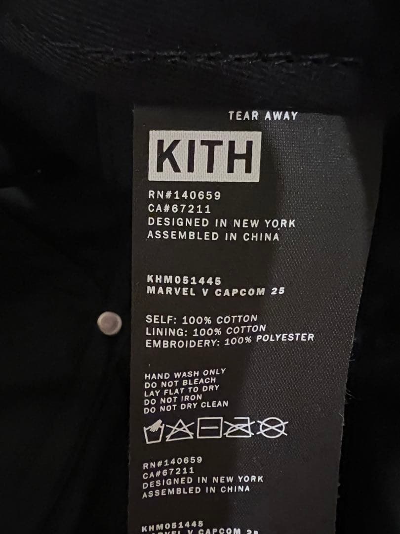 【新品、未使用】KITH ✖️CAPCOM ブラックキャップ