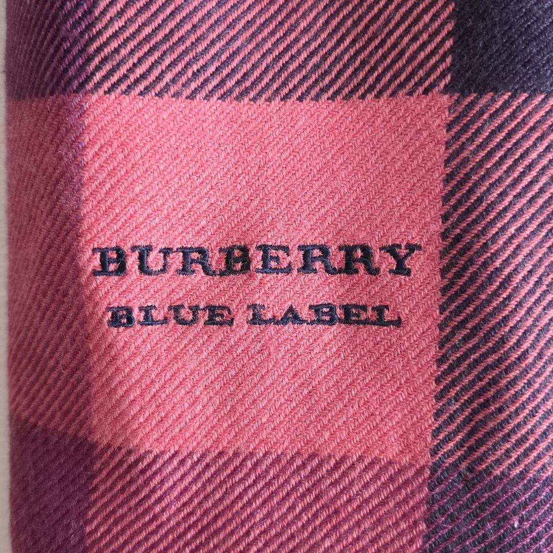 BURBERRY BLUE LABEL チェック柄ストール
