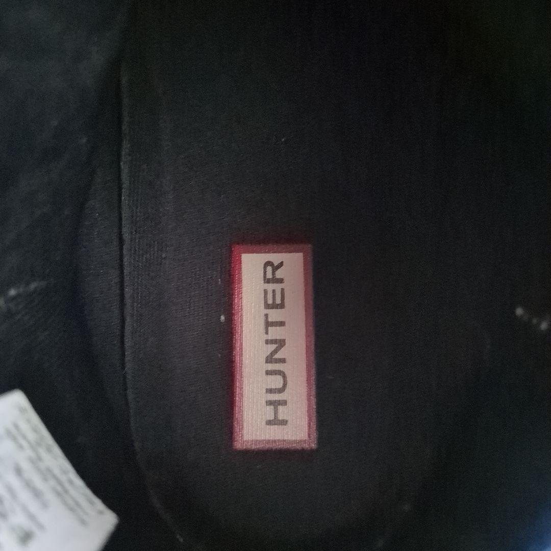 HUNTER チェルシーブーツ サイドゴア 黒 UK4 箱付