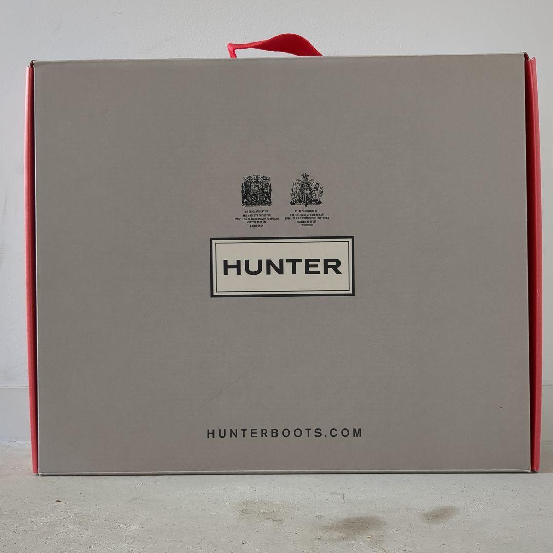 HUNTER チェルシーブーツ サイドゴア 黒 UK4 箱付
