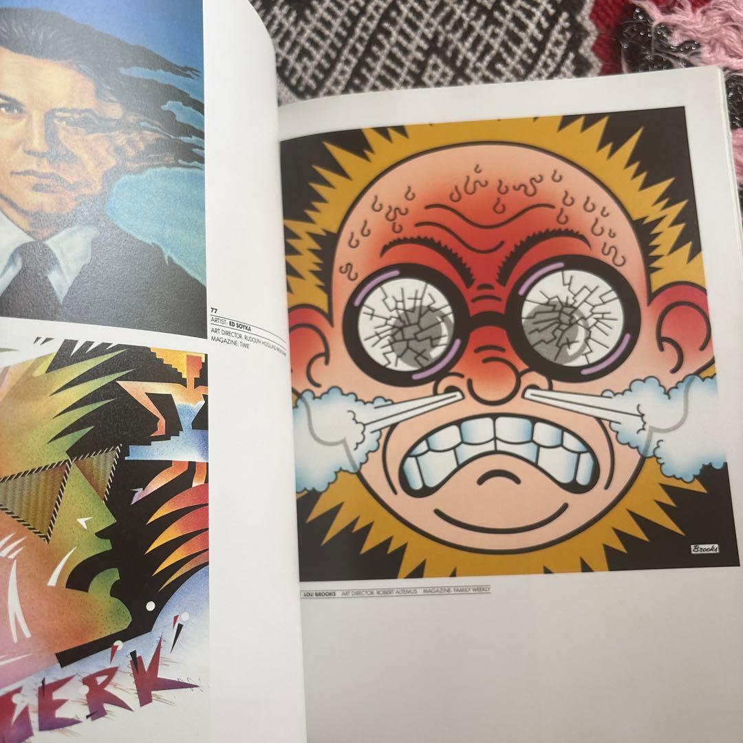 定価15000円アメリカのポップで創造性の高いイラスト集　全415ページ