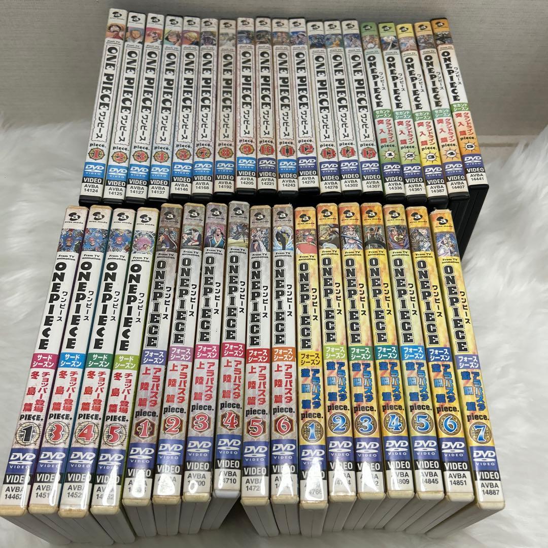 【ジャンク】ONE PIECE ワンピース　DVD36巻セット