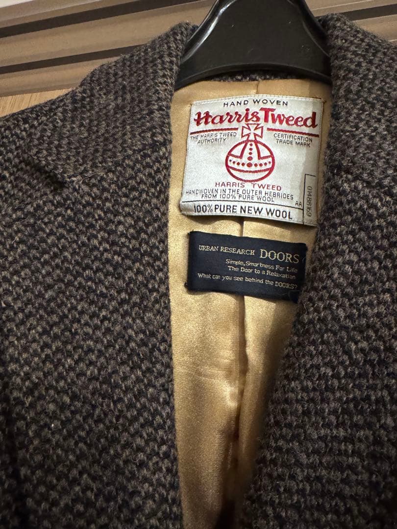 Harris Tweed テーラードジャケット