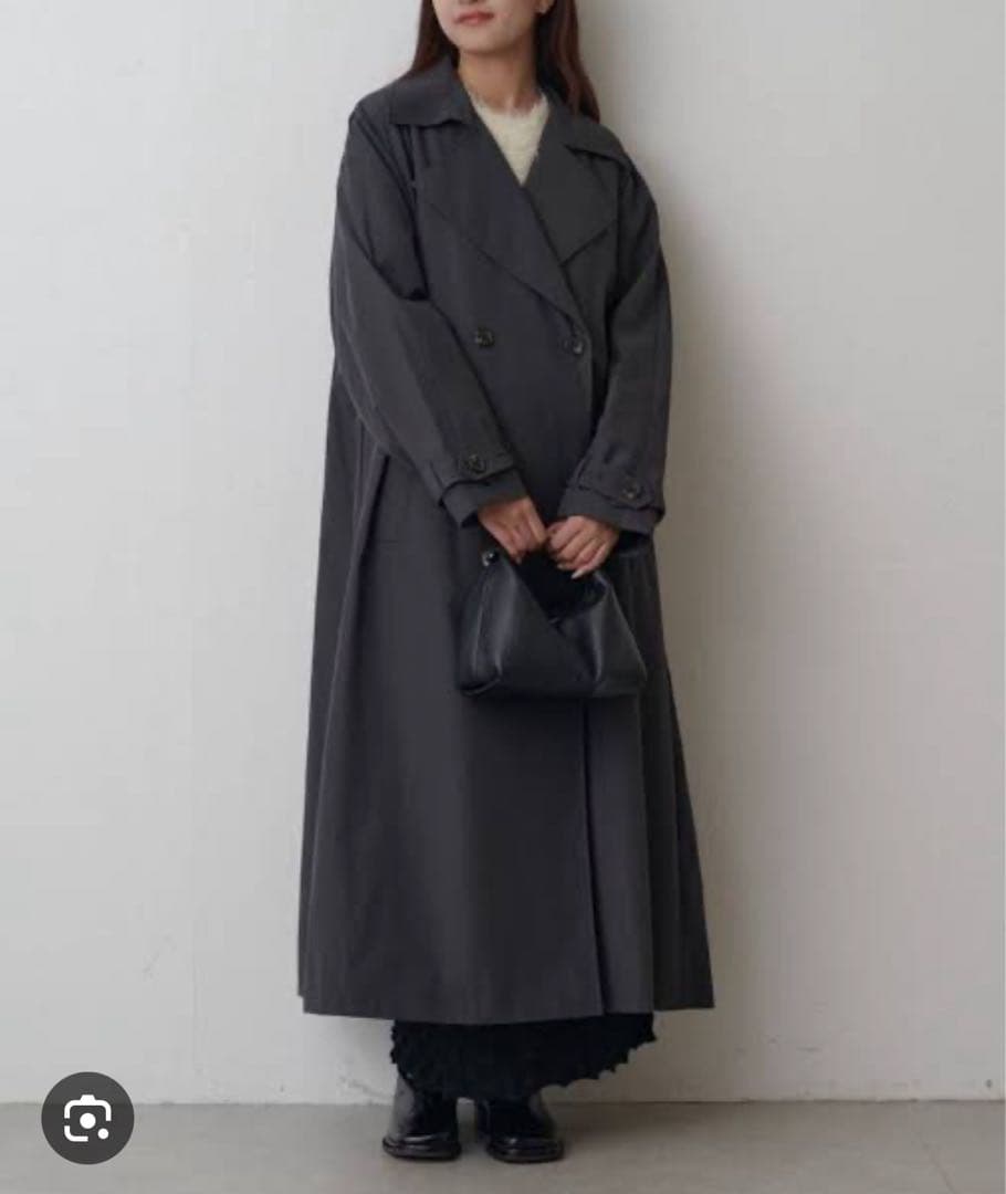 【新品タグ付き】Lui's FEMME ロングトレンチコート