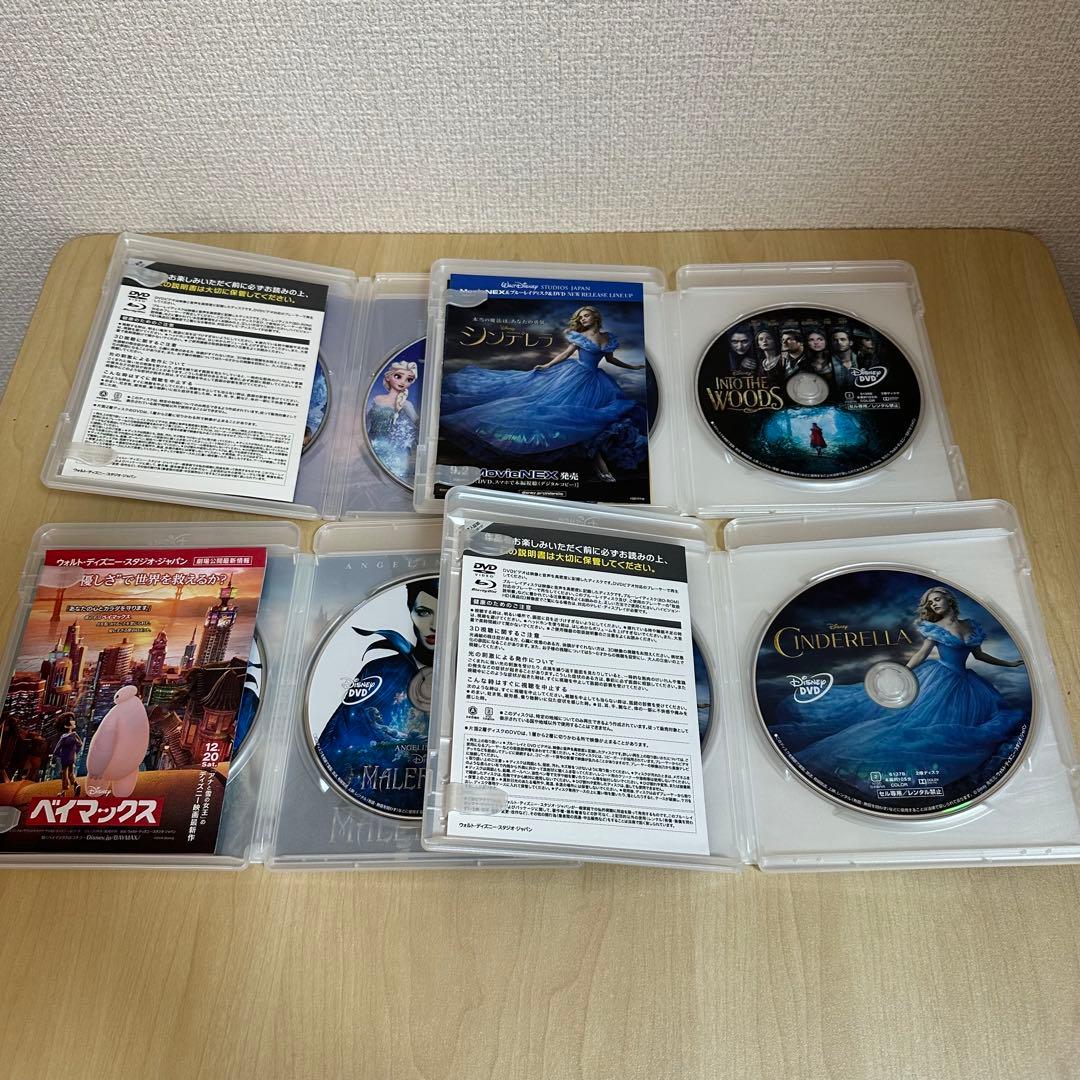 【動作確認済】ディズニー DVD ブルーレイ 12本セット MovieNEX
