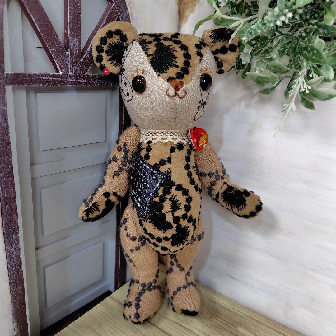 ミナペルホネン＊ハンドメイド＊ぬいぐるみ＊テディベア＊67