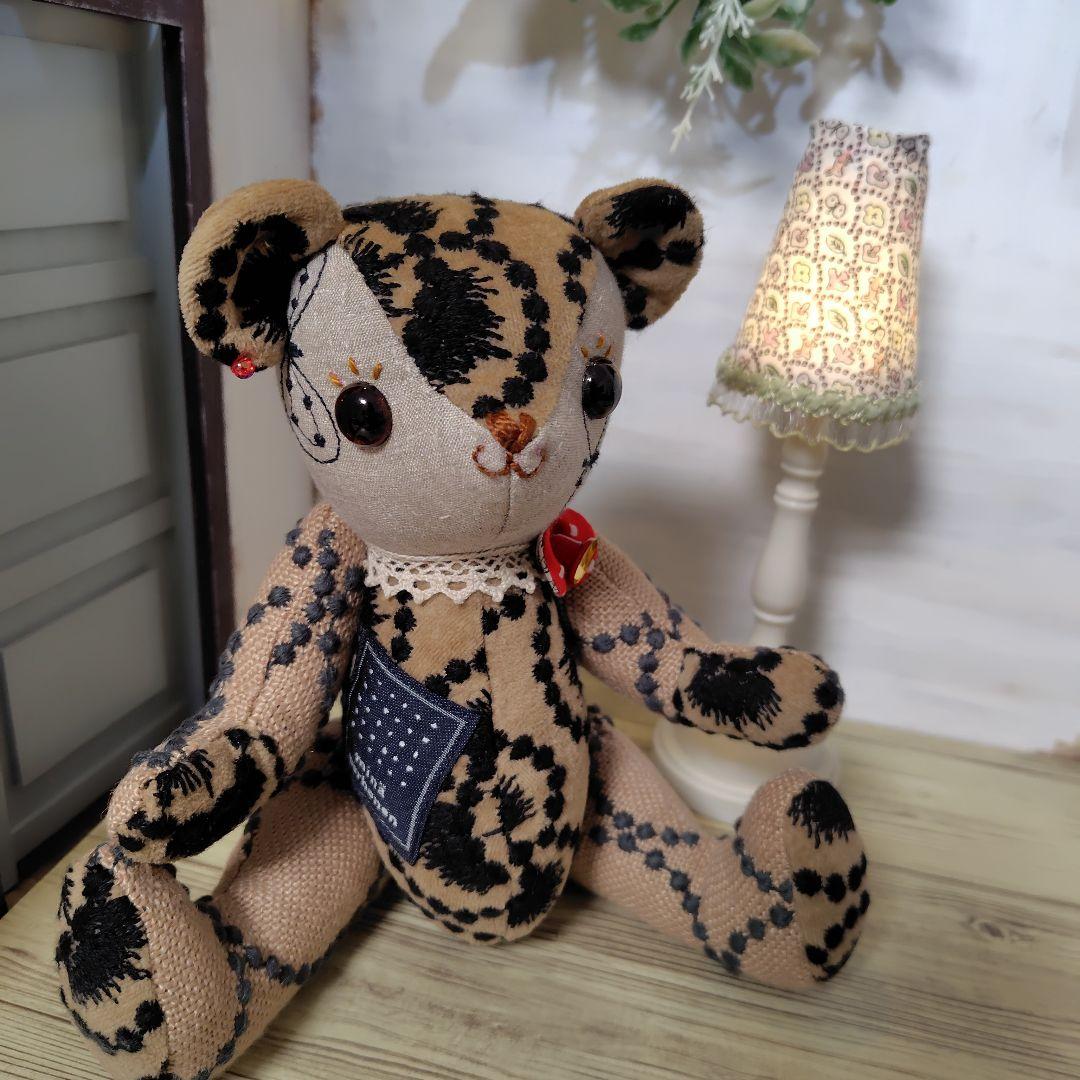 ミナペルホネン＊ハンドメイド＊ぬいぐるみ＊テディベア＊67