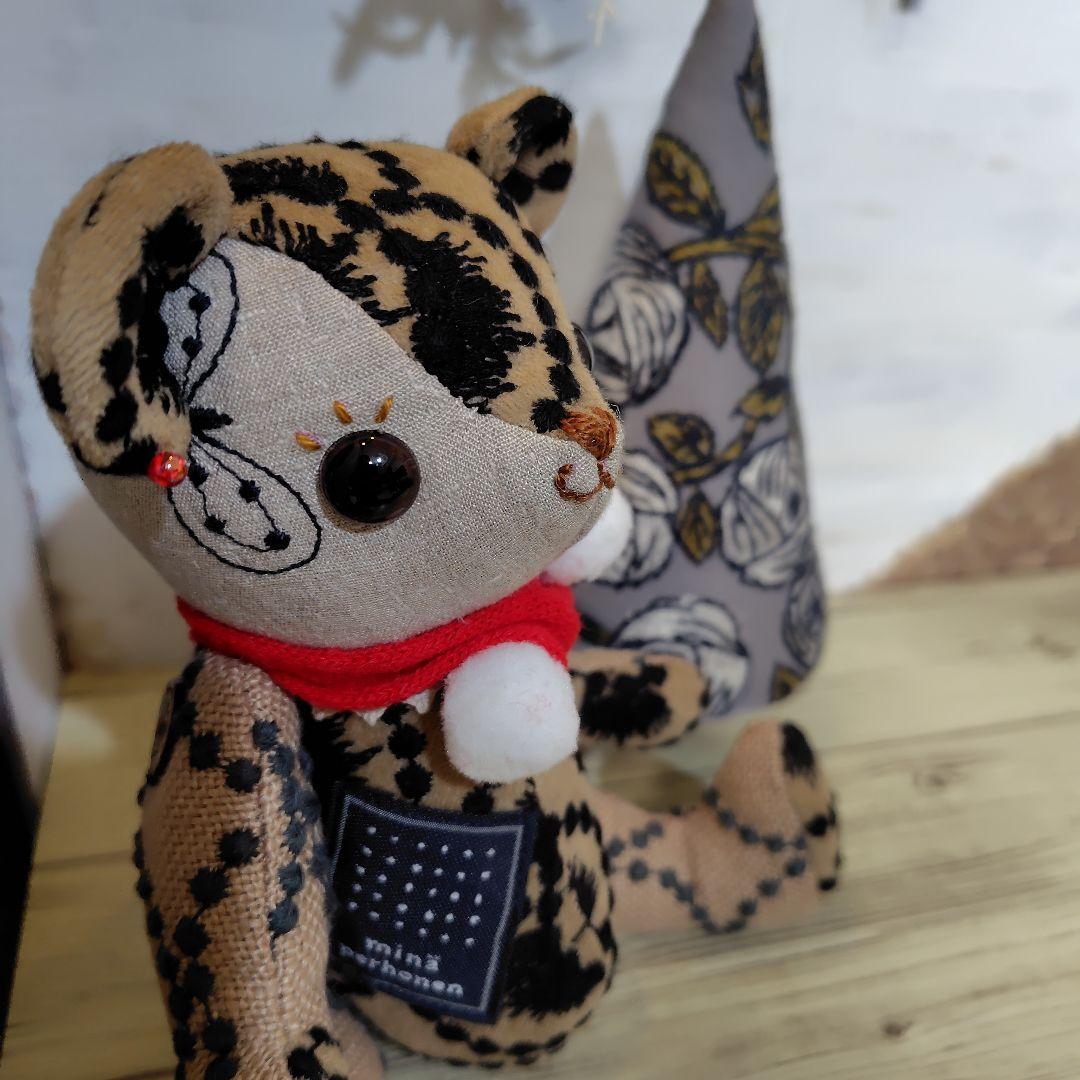 ミナペルホネン＊ハンドメイド＊ぬいぐるみ＊テディベア＊67