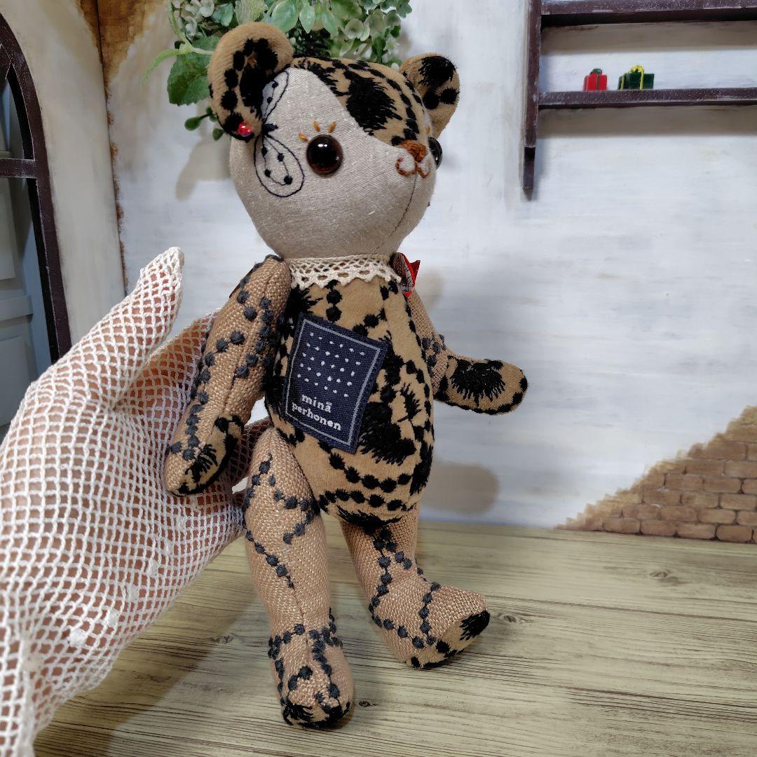 ミナペルホネン＊ハンドメイド＊ぬいぐるみ＊テディベア＊67