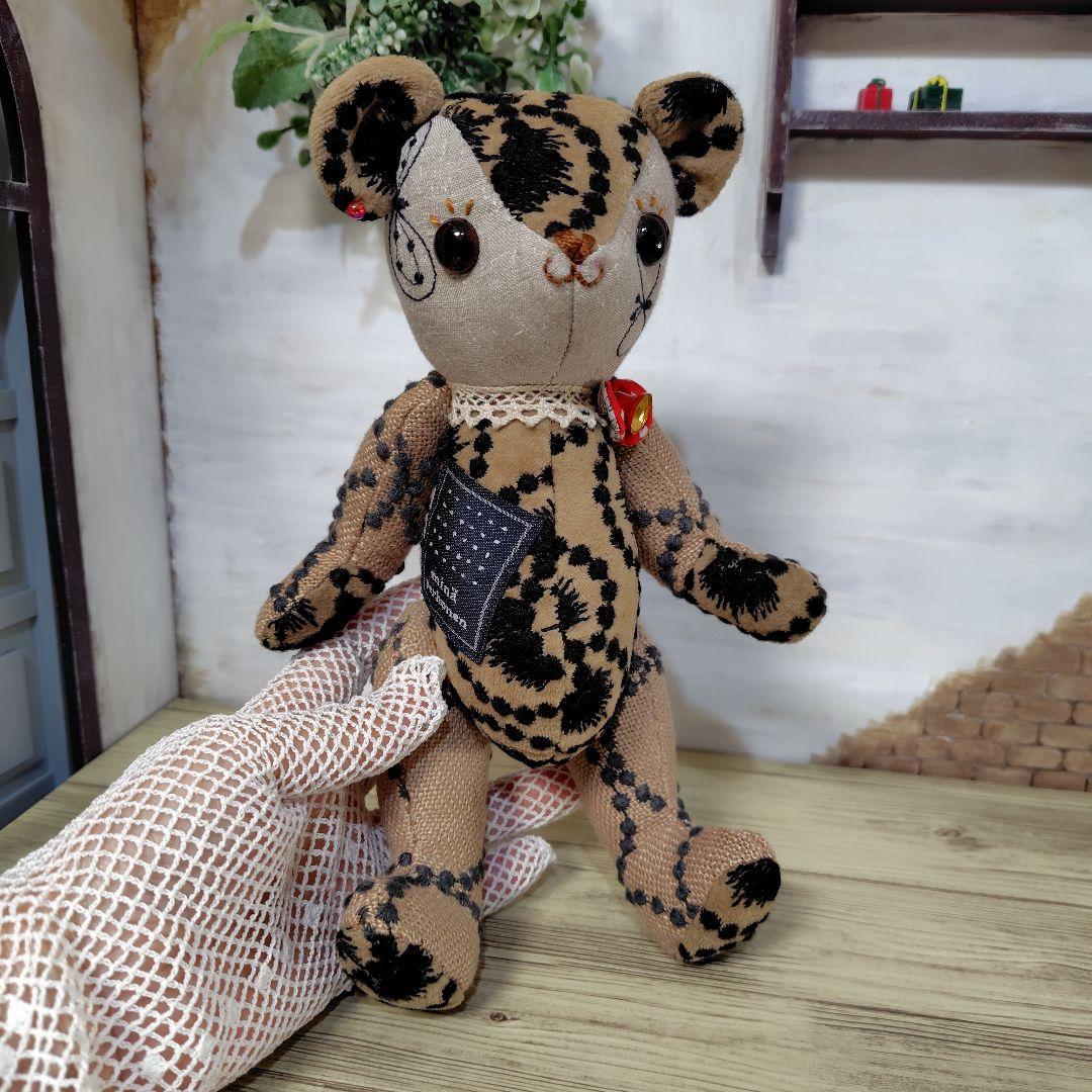 ミナペルホネン＊ハンドメイド＊ぬいぐるみ＊テディベア＊67