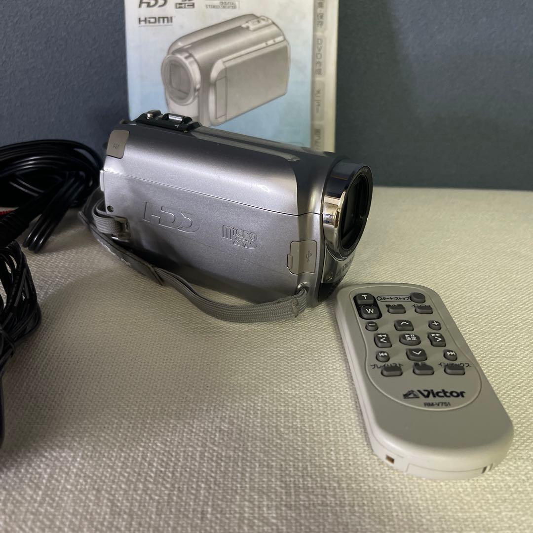 【美品】Victor ビデオカメラ GZ-MG840-S Everio ビクター
