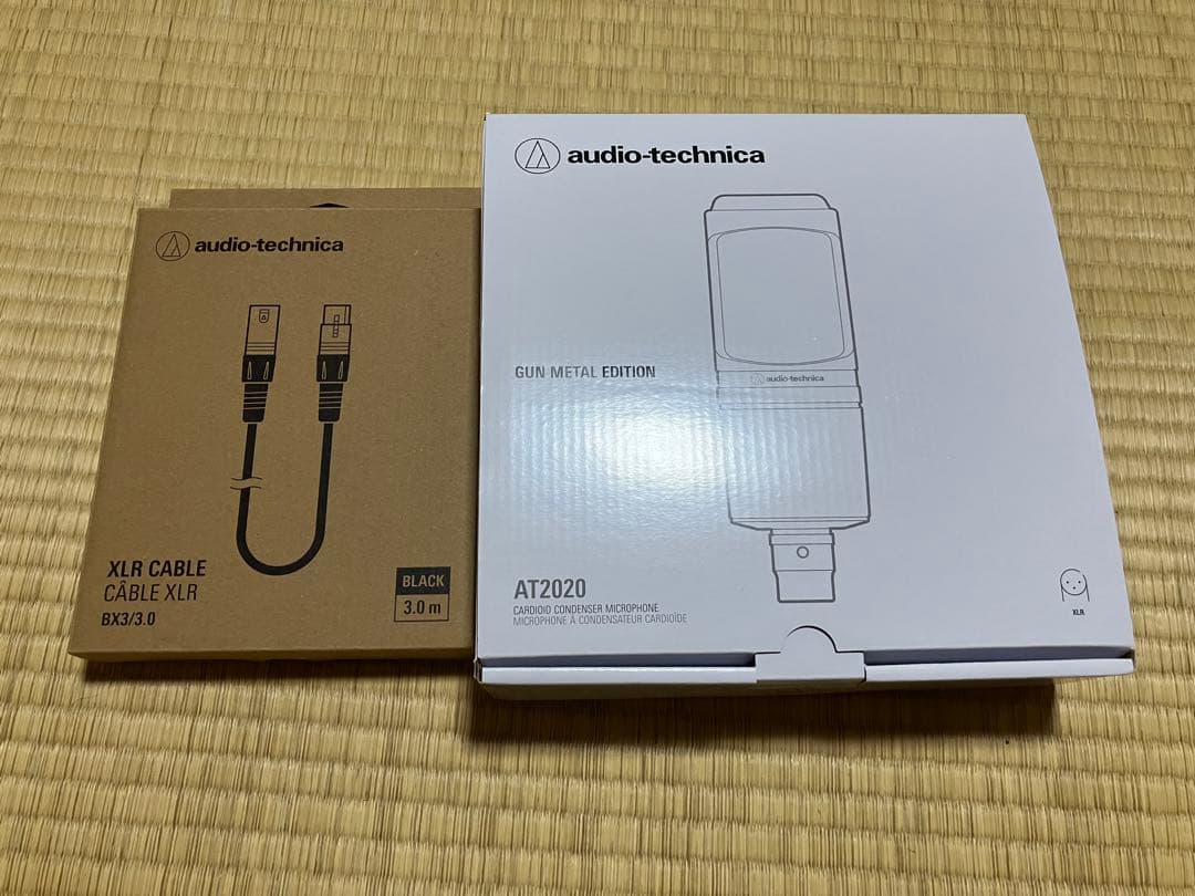 Audio-Technica AT2020 XLRケーブルセット