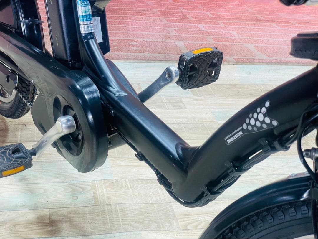 ZK3479 電動自転車 ブリヂストン アンジェリーノ 子供乗せ 20インチ
