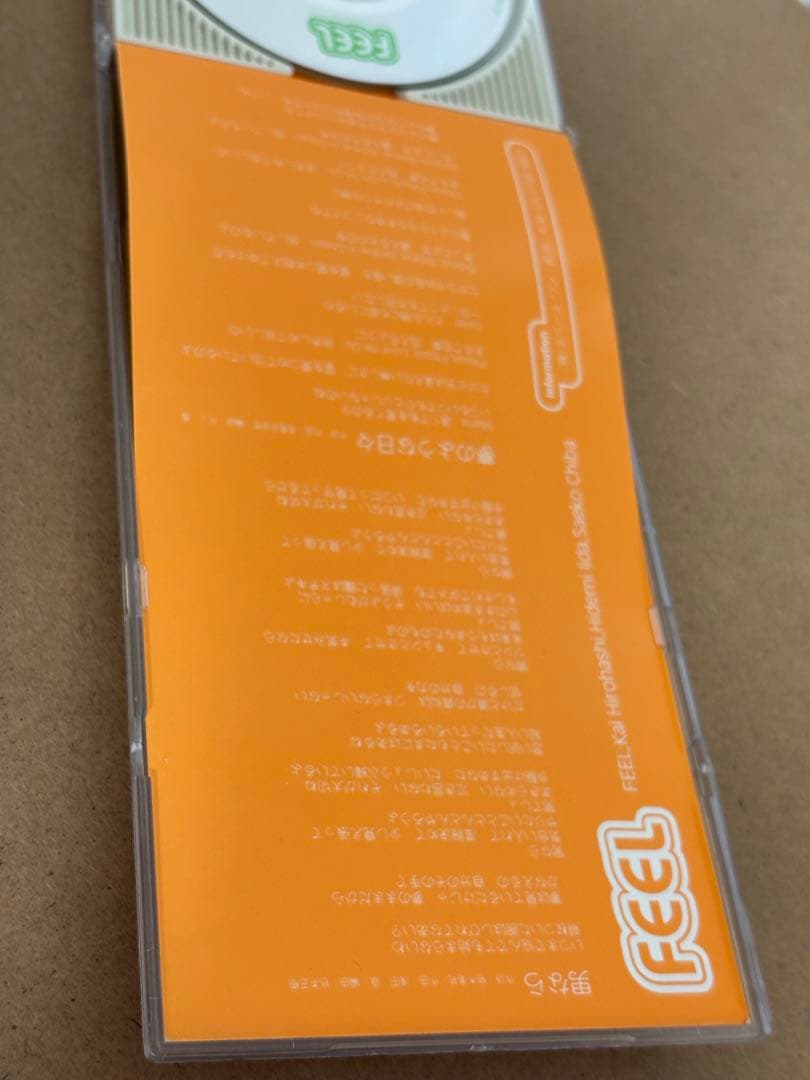 FEEL 千葉紗子 シングルCD 男なら / 夢のような日々 8cmタカミー