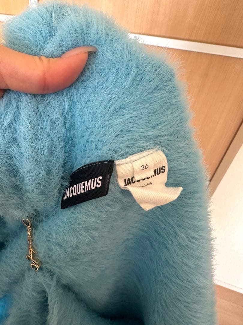 【16日まで 】JACQUEMUS シャギーニット カーディガン 36