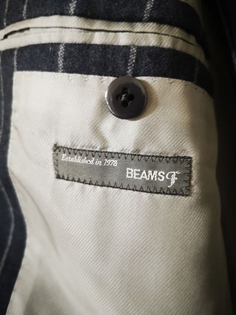 BEAMS F FABRIC ウール ソリッド スーツ上下セット　93 S