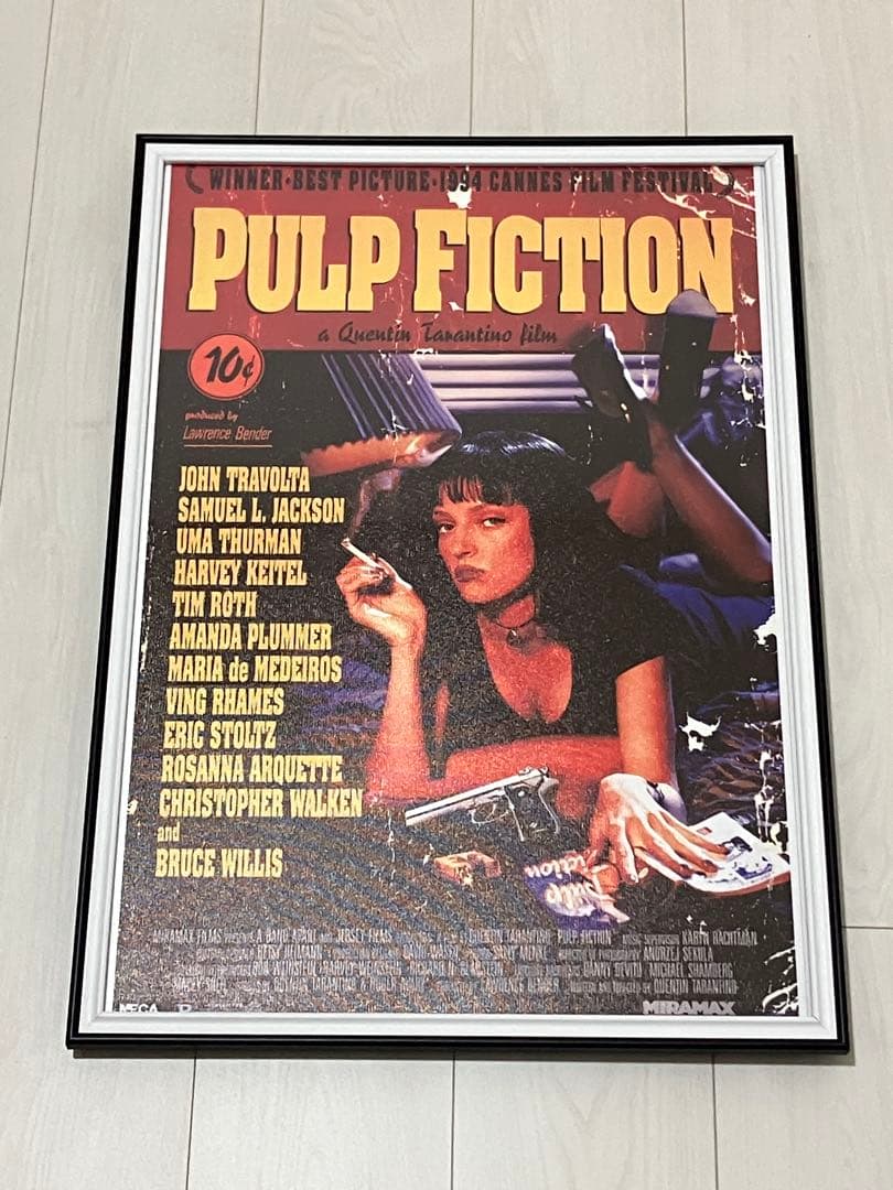 【額縁付き】 Pulp Fiction（パルプフィクション） A2ポスター