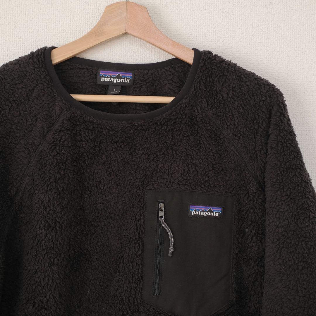 パタゴニア ロスガトスクルー ブラック 新品 Lサイズ