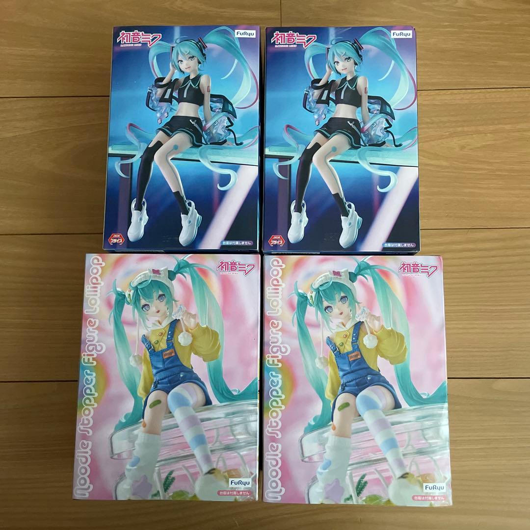初音ミク　ぬーどるストッパー　ぬースト　フィギュア　ネオンサイバー　ロリポップ