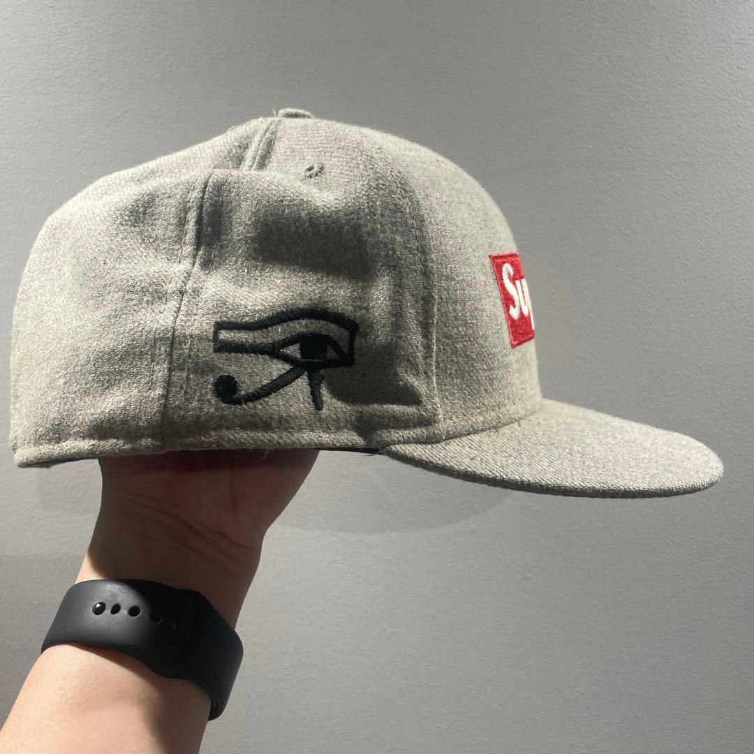 ＊*送様 Supreme 59FIFTY グレー キャップ
