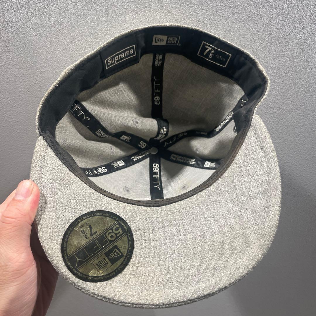 ＊*送様 Supreme 59FIFTY グレー キャップ