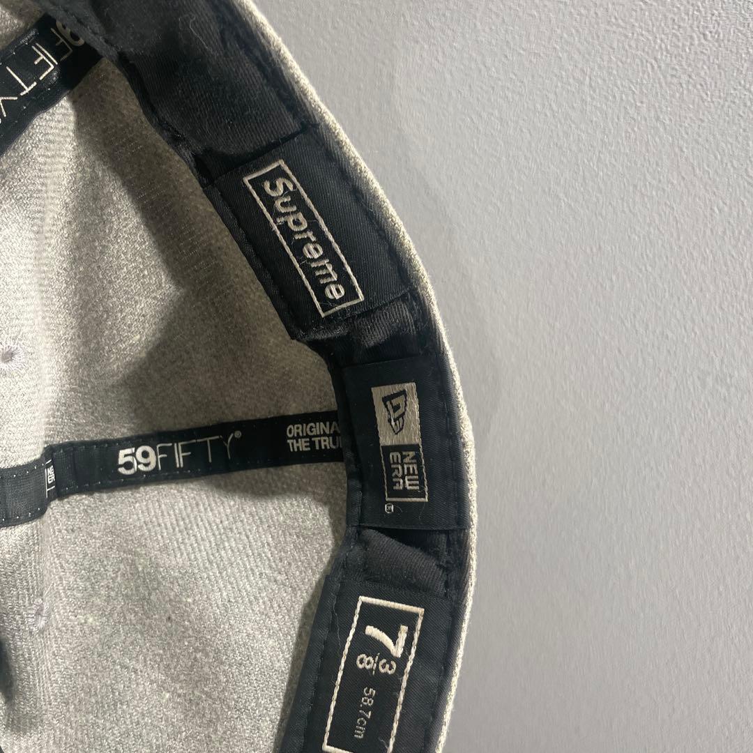 ＊*送様 Supreme 59FIFTY グレー キャップ