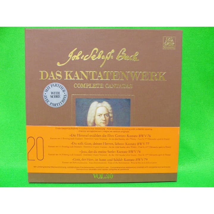ＬＰレコード　　バッハ＝カンタータ大全集　 第２０巻