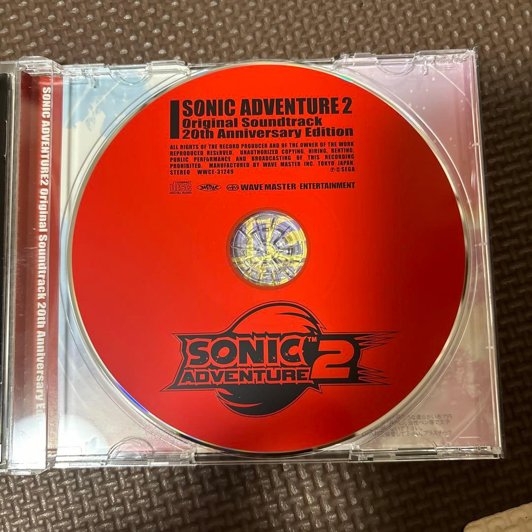 CD 「SONIC ADVENTURE 2」 サウンドトラック【帯付き】