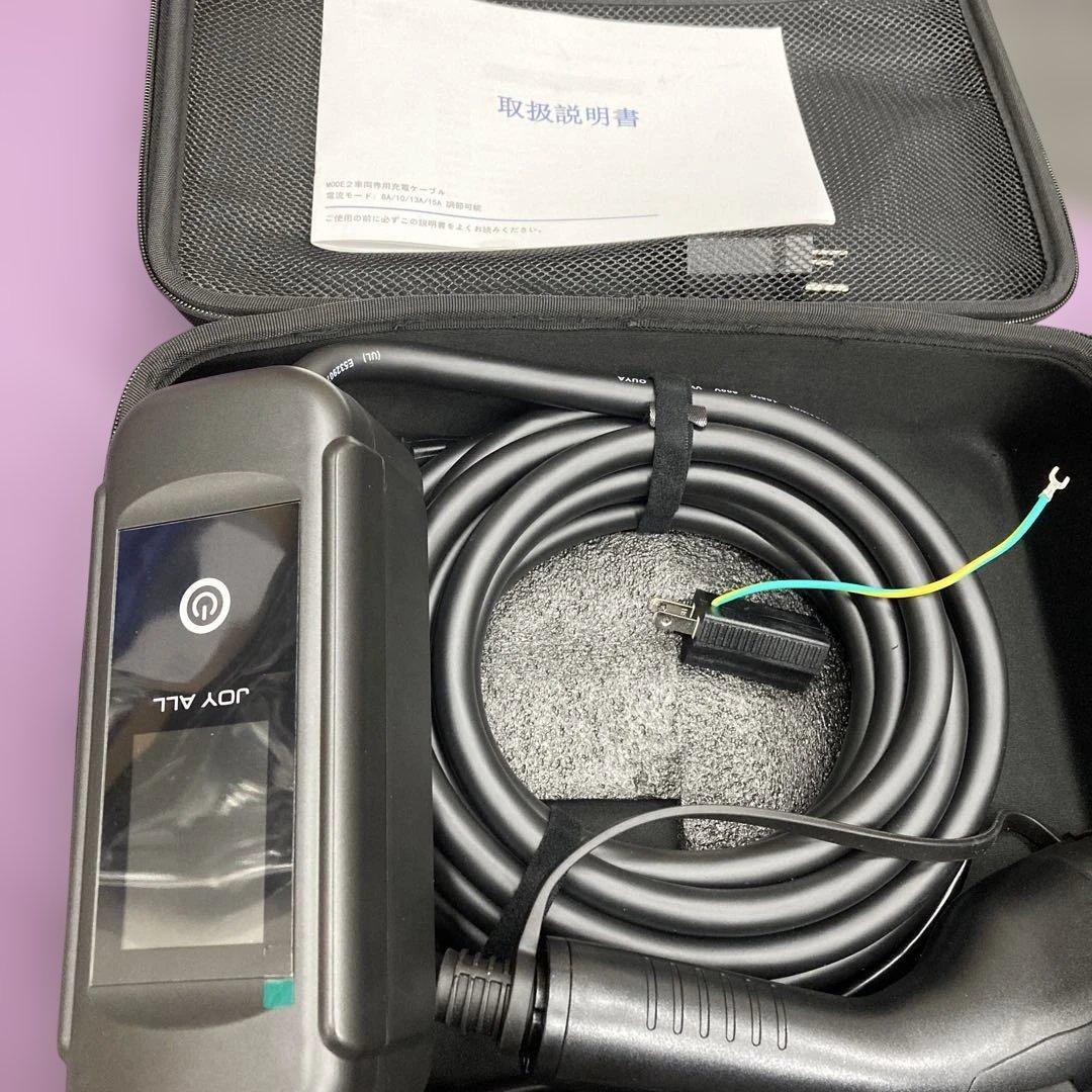 joy all 電気自動車充電器 110V-240V EV 充電ケーブル