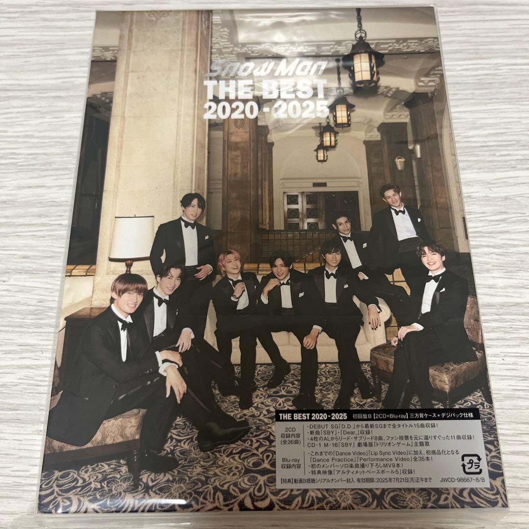  Man THE BEST 2020-2025 初回限定盤A/B/通常盤