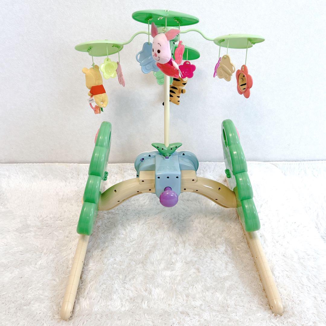 【美品】タカラトミー 6WAYジムにへんしんメリー プーメリー くまのプーさん