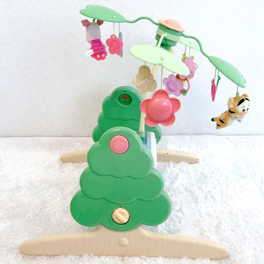 【美品】タカラトミー 6WAYジムにへんしんメリー プーメリー くまのプーさん