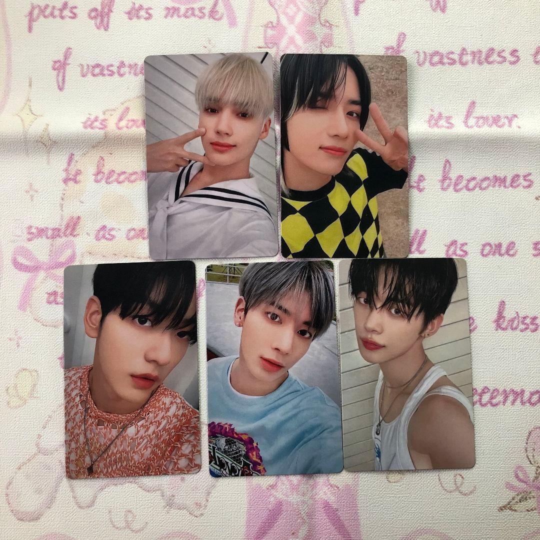 TXT 2回目 FIGHT OR ESCAPE 中華 特典 全員5枚