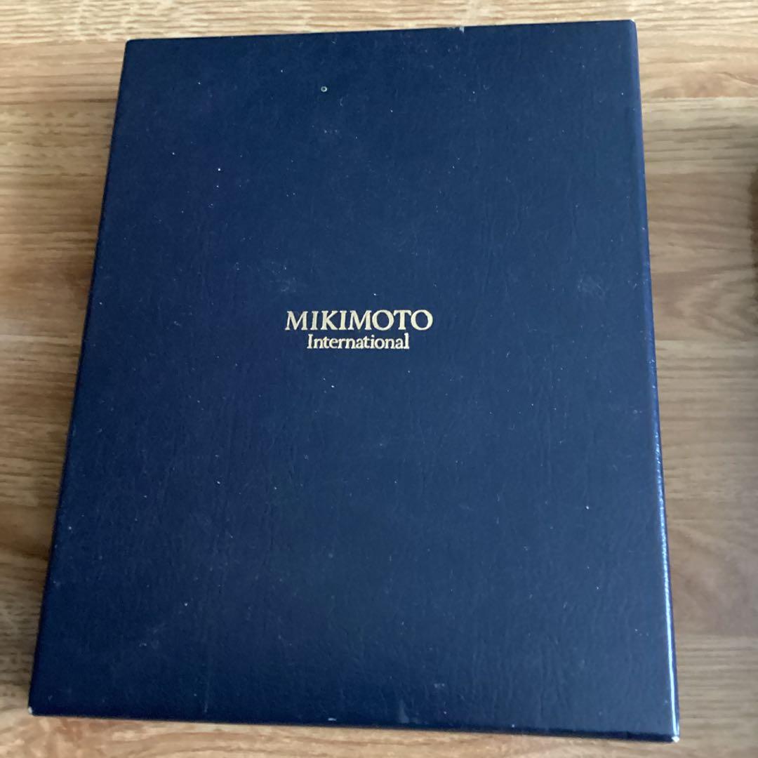 MIKIMOTO フォトフレーム ゴールドと赤
