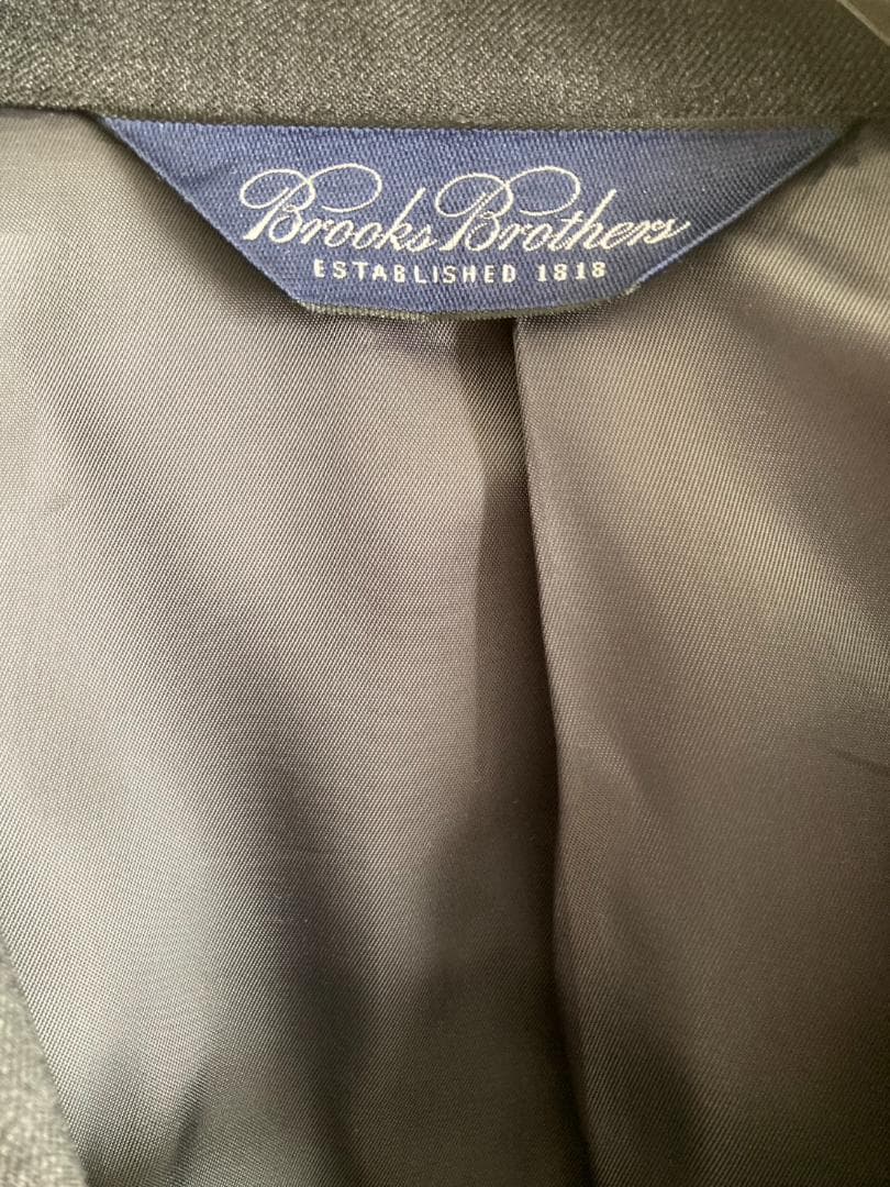 BROOKS BROTHERS ダークグレー スーツ