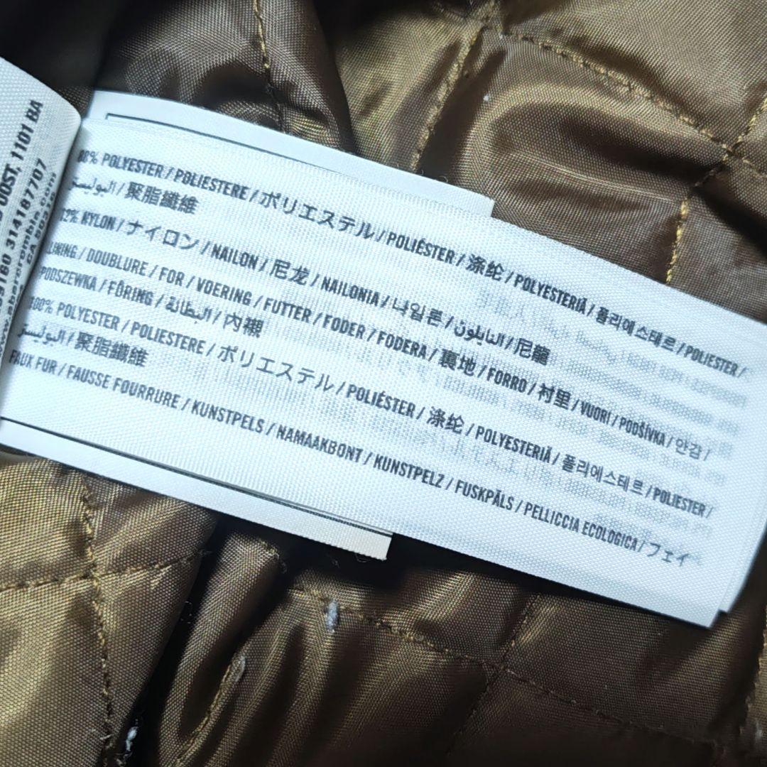 アバクロンビー＆フィッチ　ファーライナーモッズコート y2k キルティング　L