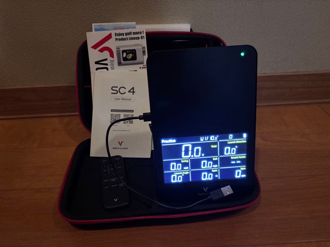 スイングキャディSC4 swingcaddie ボイスキャディ　アナライザー