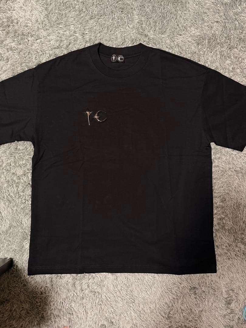 Thug Club Tシャツ ブラック Sサイズ ワンポイントロゴ 美品