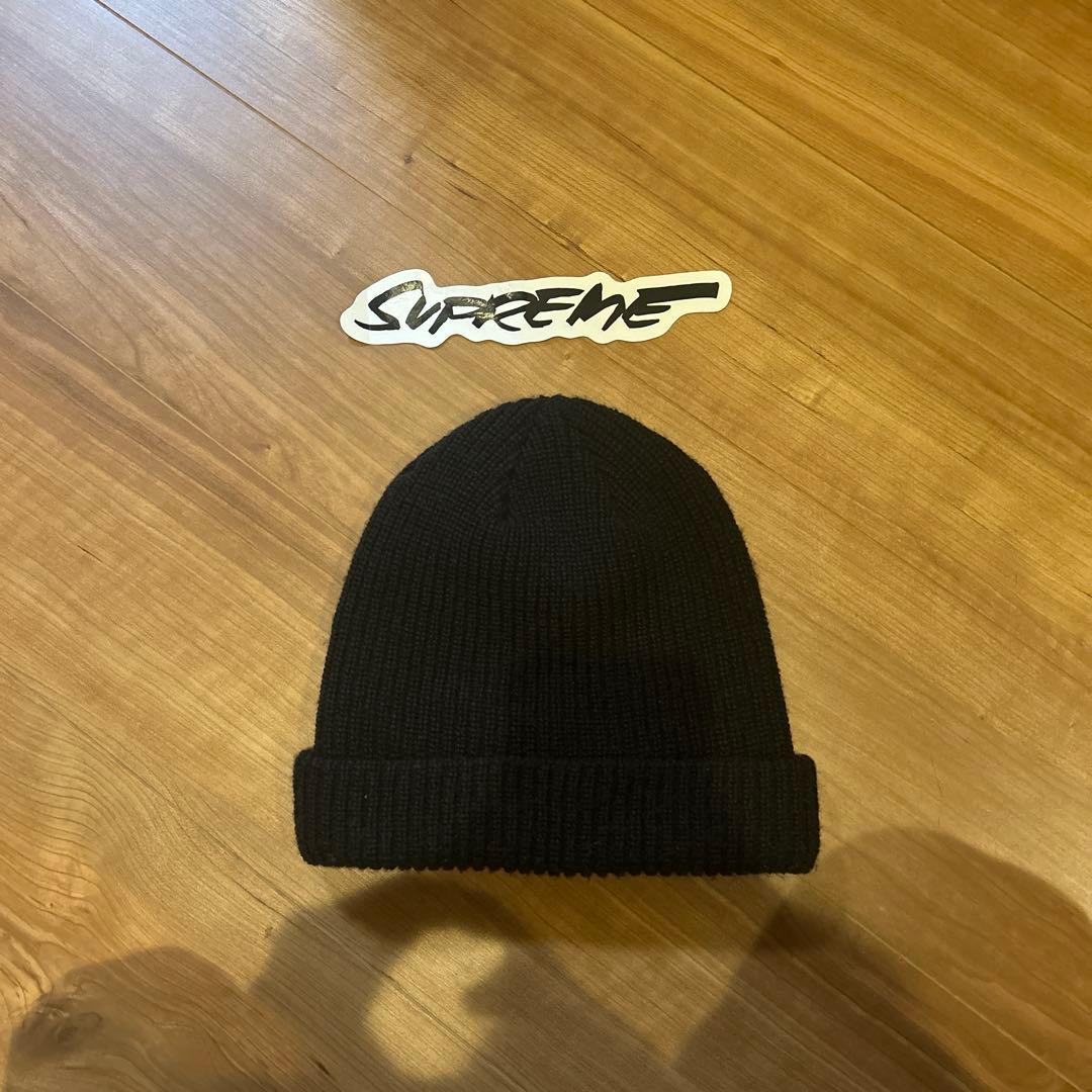 [値下げ]Supreme ブラック ニット帽