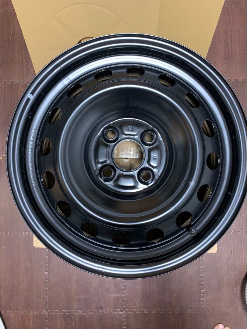 新車外し 純正トヨタスチールホイール