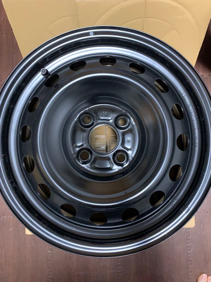 新車外し 純正トヨタスチールホイール