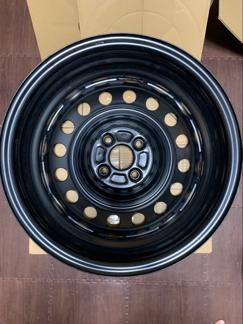 新車外し 純正トヨタスチールホイール