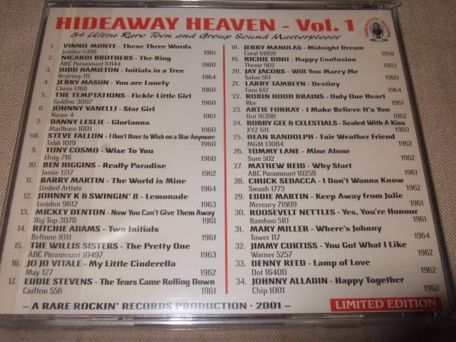 TEENSVILLE,RARE ROCKIN',ティーンポップ,ソフトロック