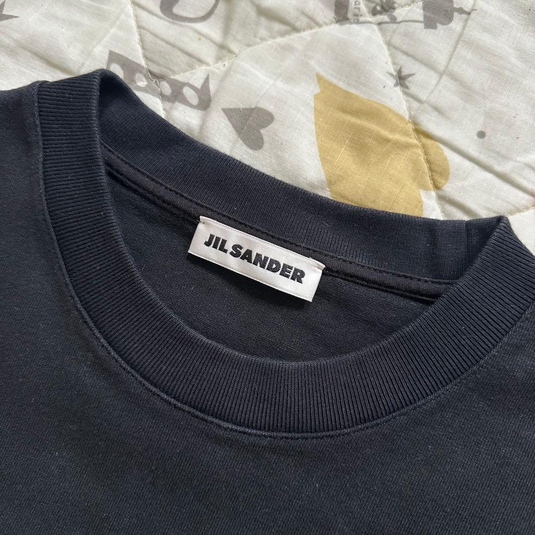 国内正規 JIL SANDER ジルサンダー タッセルポケットT カットソー L