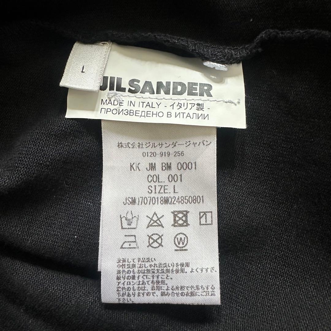 国内正規 JIL SANDER ジルサンダー タッセルポケットT カットソー L