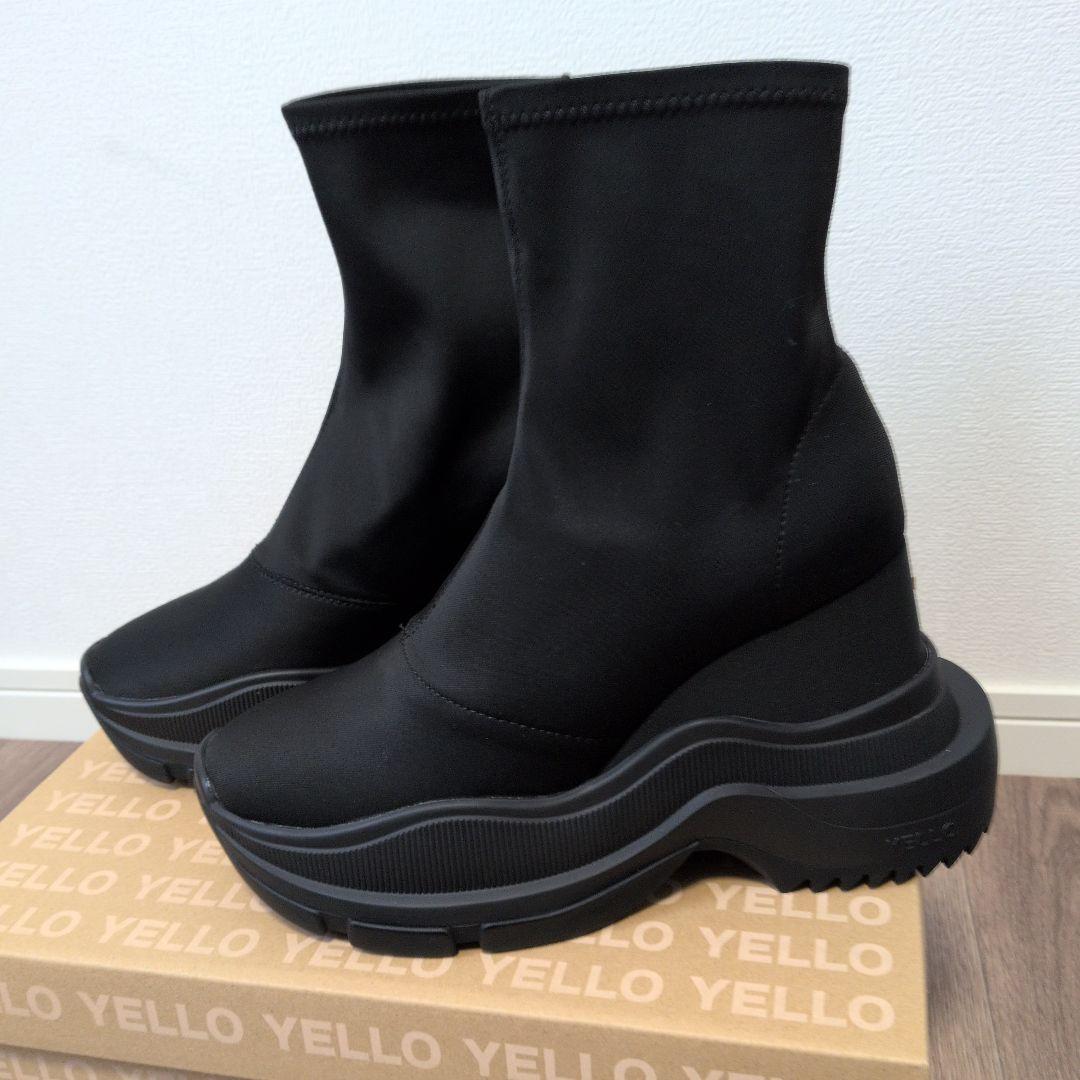 【KKMR】新品【YELLO　イエロ】ショートブーツ　L