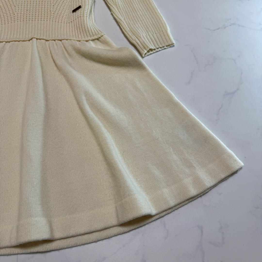 BURBERRY BLUE LABEL ニットフレアワンピース