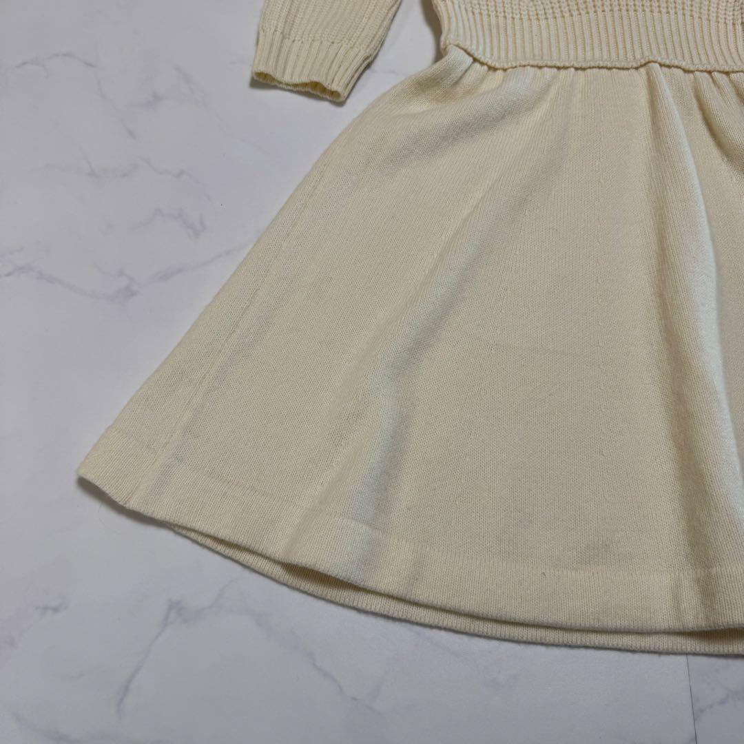 BURBERRY BLUE LABEL ニットフレアワンピース