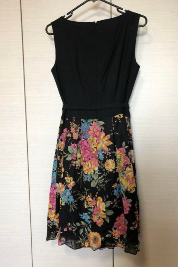 M'S GRACY ノースリーブ 花柄ワンピース