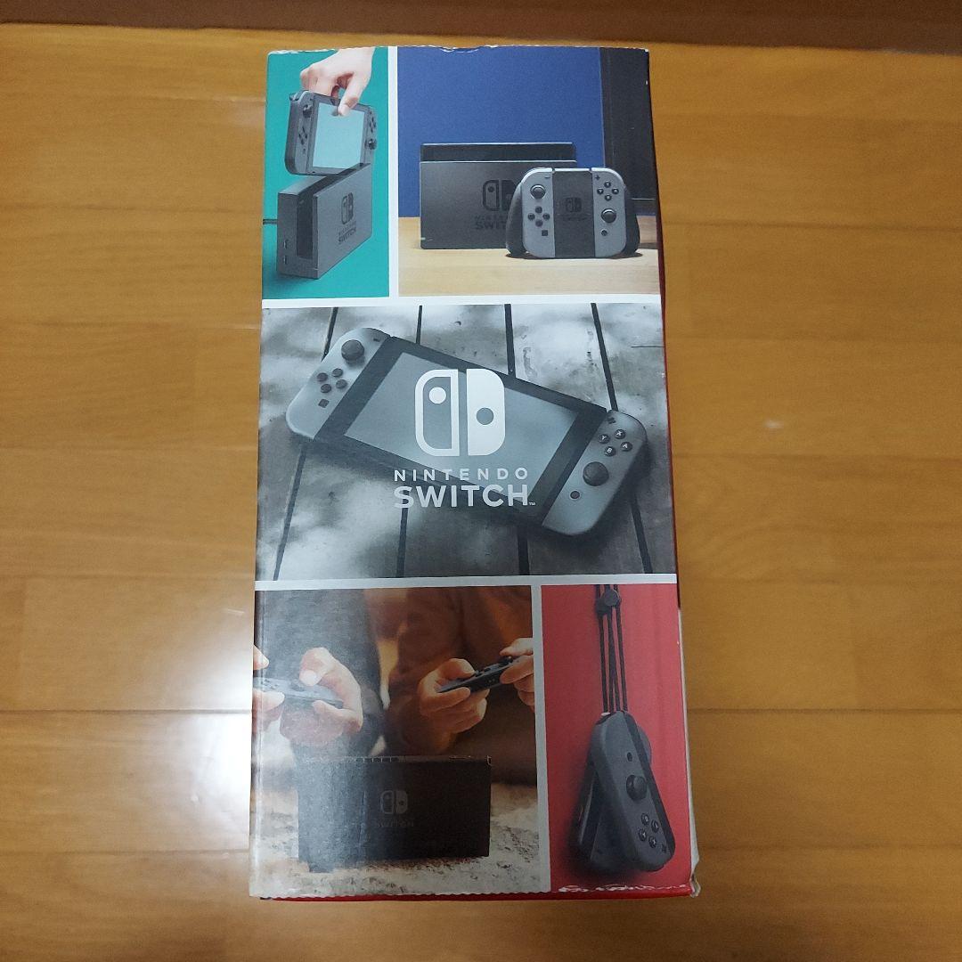 t*様 Nintendo Switch グレー 本体　ハードケース付